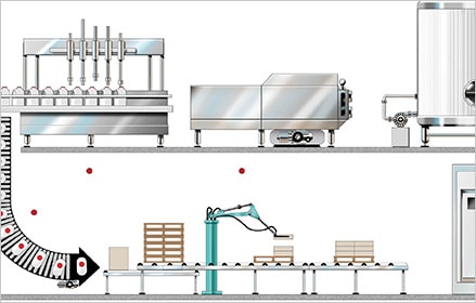 dairy plant schematic