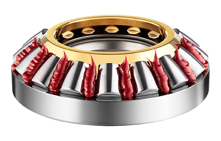 Bearing red grease high temperature