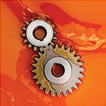 Gear lubricant orange