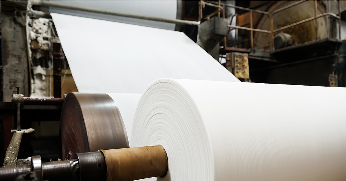 Grease eliminates paper roll contamination | Mobil™