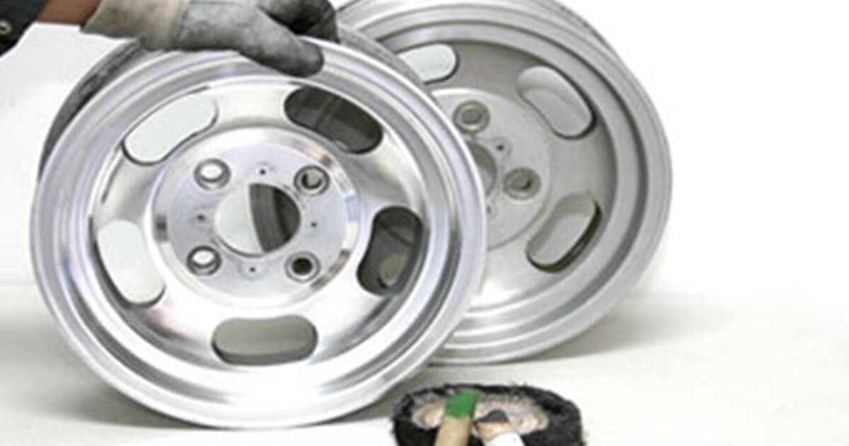 8 Pcs 8 Airway Buffing Wheel Aluminum Wheel Polishing Kit In