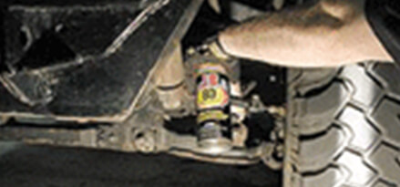 Torque the adjuster-sleeve nuts to factory specs Torque the adjuster-sleeve nuts to factory specs