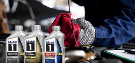Mobil 1 125201-1 Mobil 1 Full Synthetic High Mileage Motor Oil