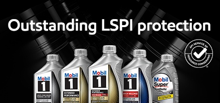 Mobil 1™ motor oils provide outstanding LSPI protection