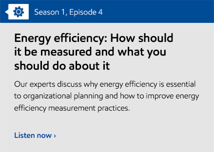 measure energy efficiency