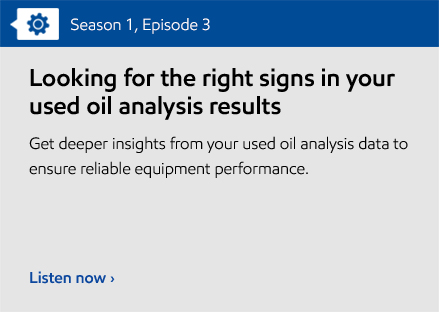 Looking for Signs in your used oil analysis results