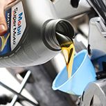 Engine oil for automatic motorcycles