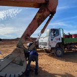 excavator construction