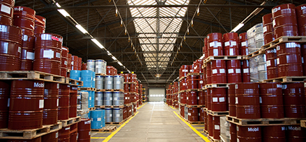 Industrial lubricant storage and handling