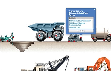 Mining operation schematic