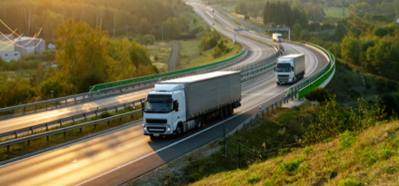 truck on bridge