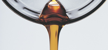 Oil pouring from barrell