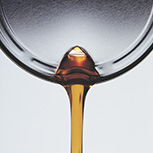 Oil pouring from barrell